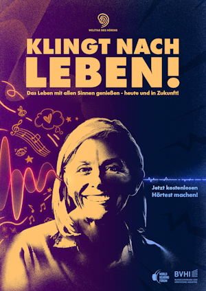 PR Bild Welttag des Hörens Klingt nach Leben, Frau